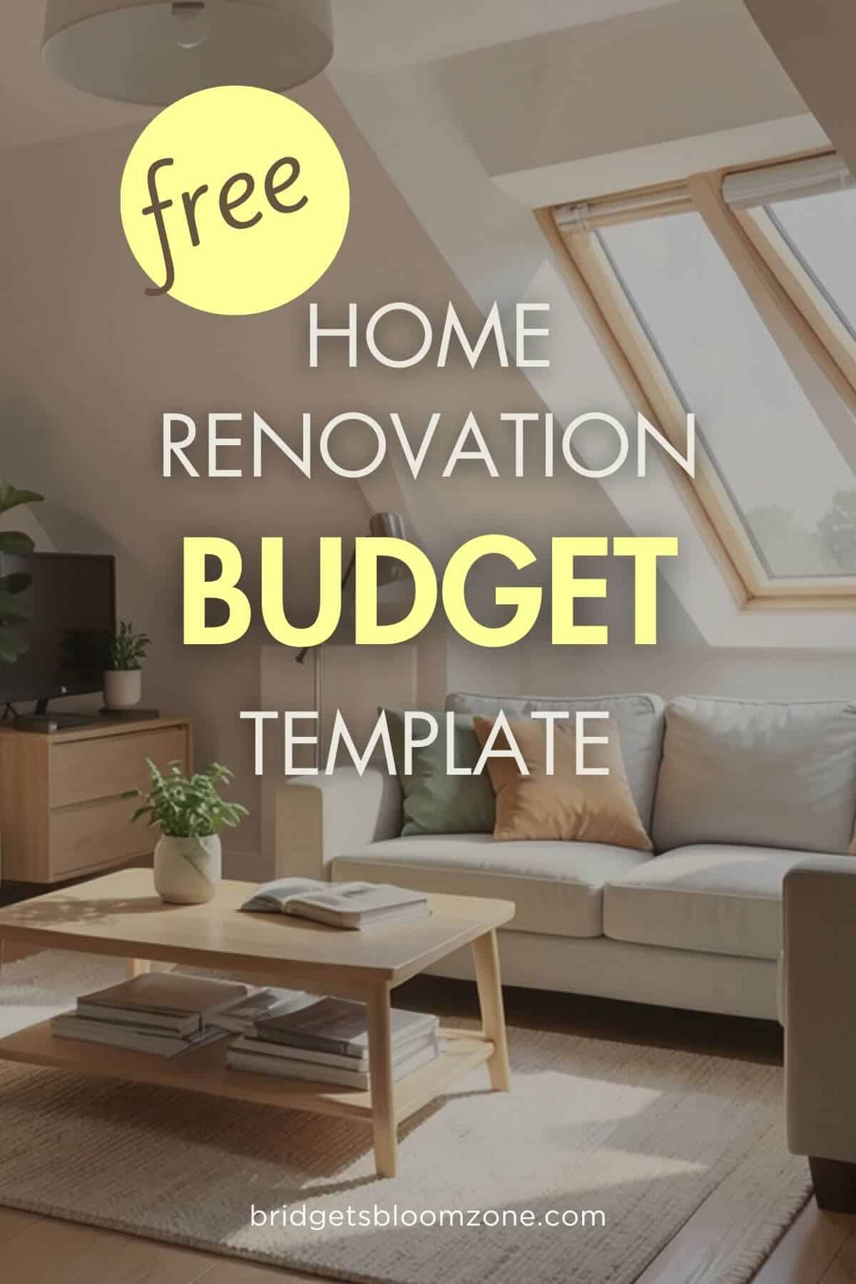 Curated visual reference: Picture Idea: Renovation Budget Template For Studio Small Home Renovations