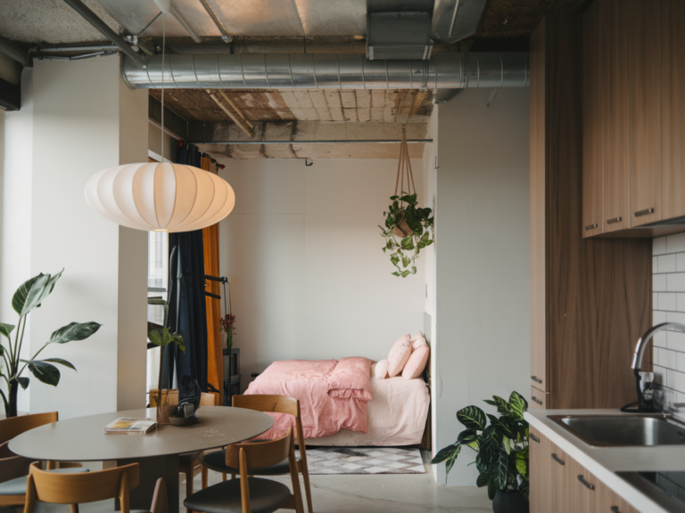 Living Room and Bedroom Combo – How to Make Your One Room Feel Cozy