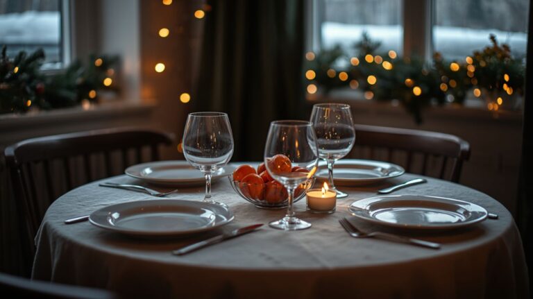Christmas Table Setup: How to Make a Small Table Feel Like an Occasion